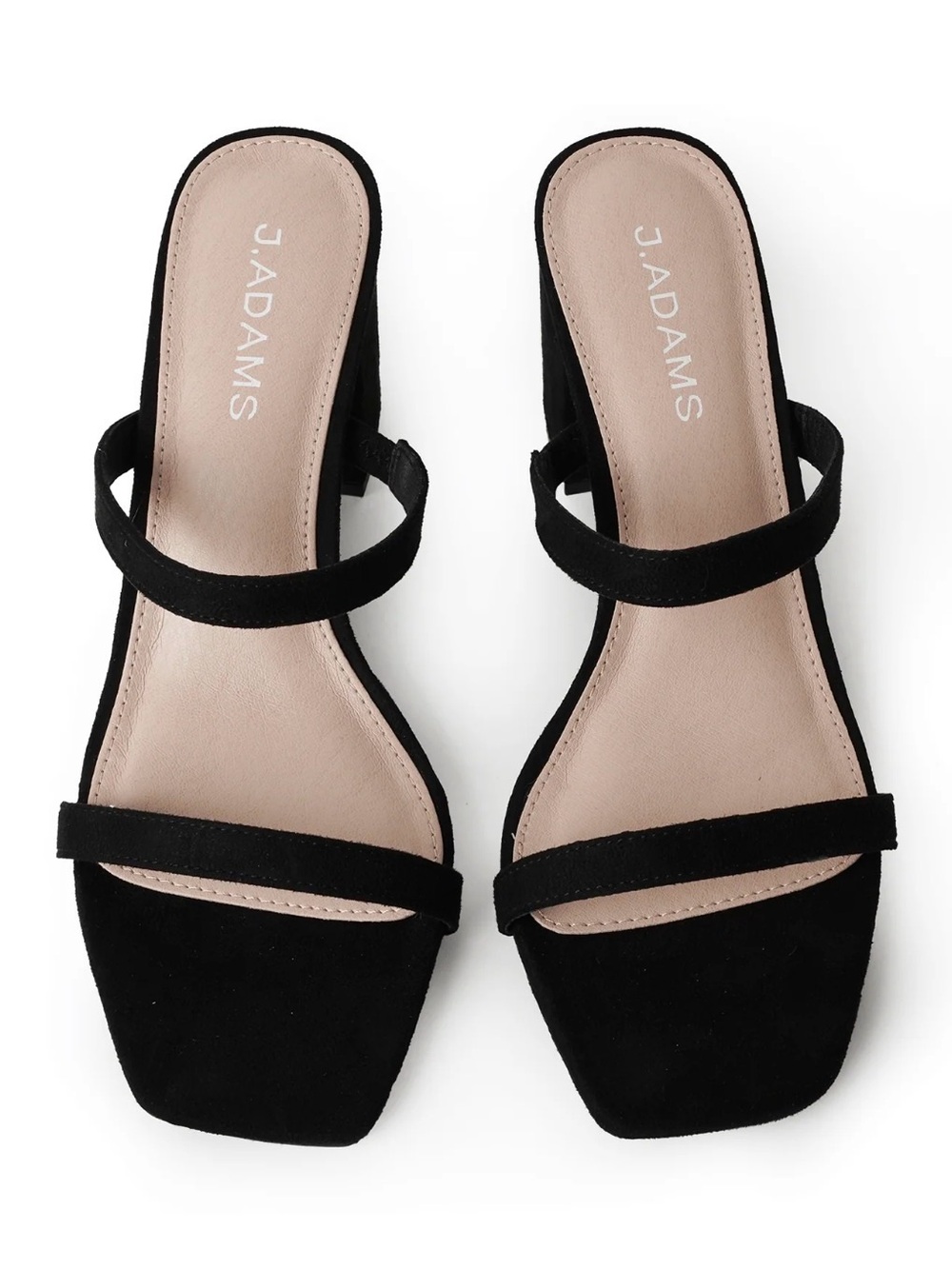 Black Chunky Heels